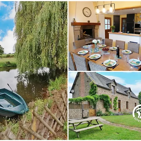 Holiday home Grande Maison En Pierre Avec Plan D'eau, Jardin Cloture, Cheminee, Et Activites De Plein Air - Fr-1-600-159 *